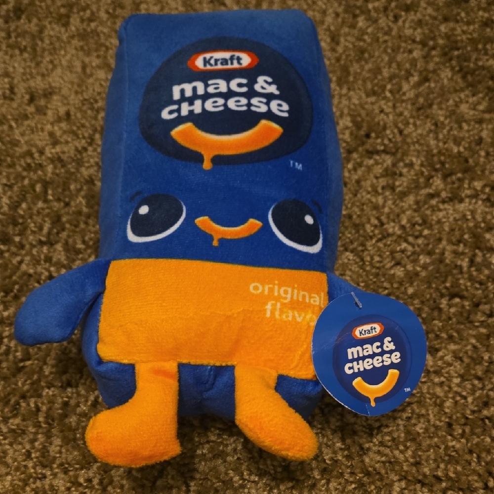 Blue and Orange Stuffed Toy